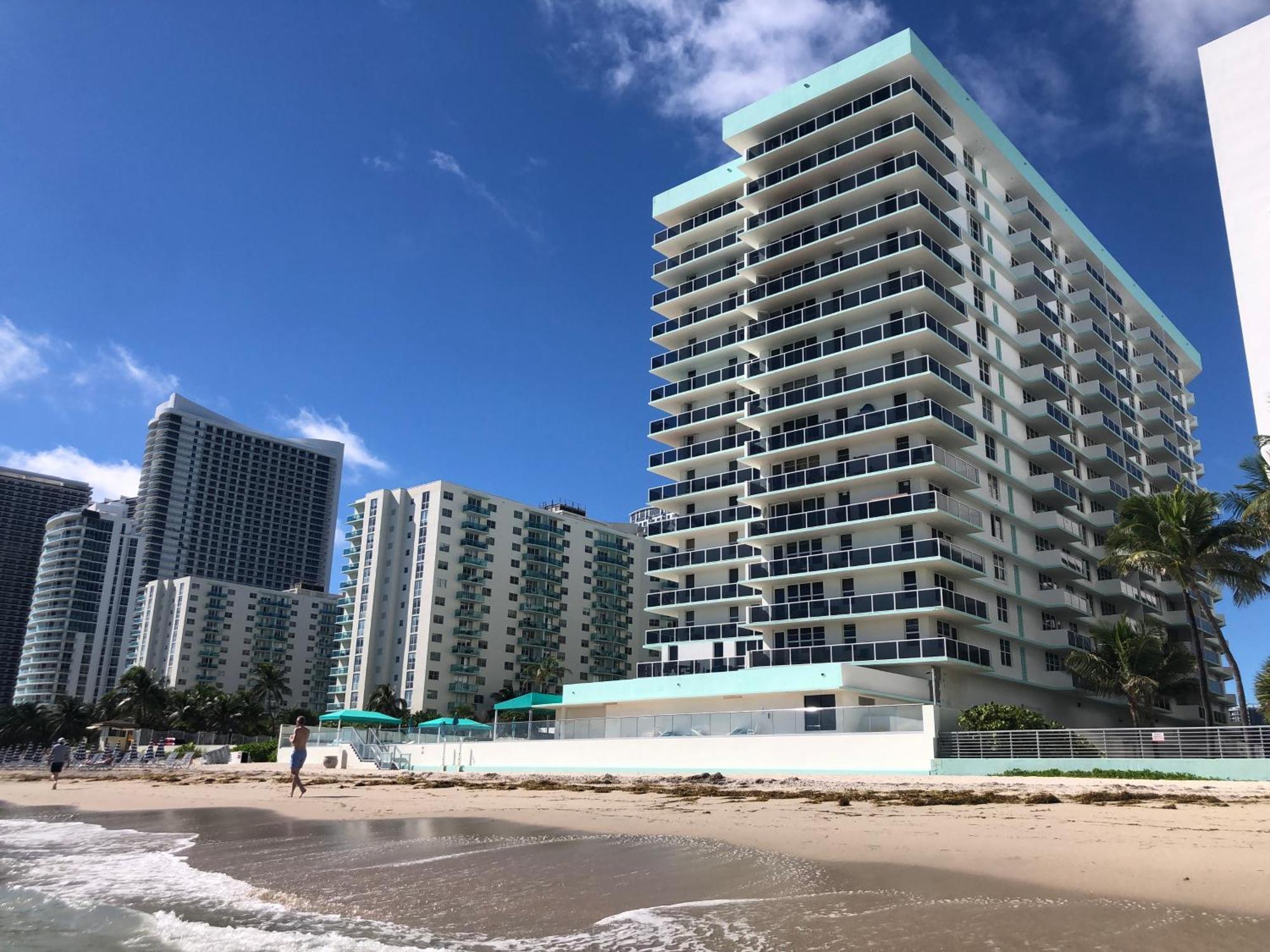Penthouse Beach Front 1St Line, 2 Bedroom 2 Ba, New Decoration & Furnitures, Unobstructed View Of The Beautiful Atlantic, Free Parking Холивуд Екстериор снимка